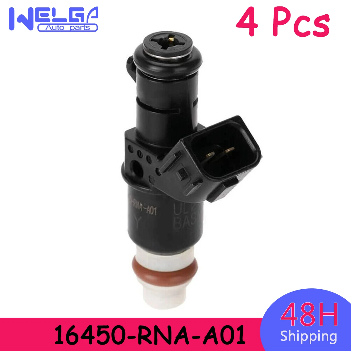 

Car Accessories 4Pcs Fuel Injectors 16450-RNA-A01 For HONDA CITY 2010 2011 2012 2013 CIVIC 2006 2007 2008 2009 2010 2011