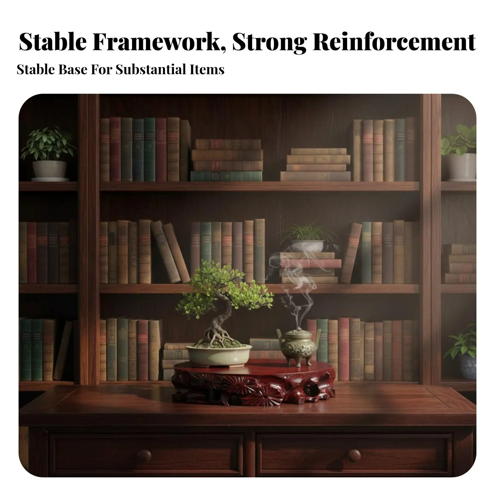 

Collectible Display Holder Stable and Sturdy Irregular Shaped Base all-purpose distinctive Shape for Collectors, Home Decorators