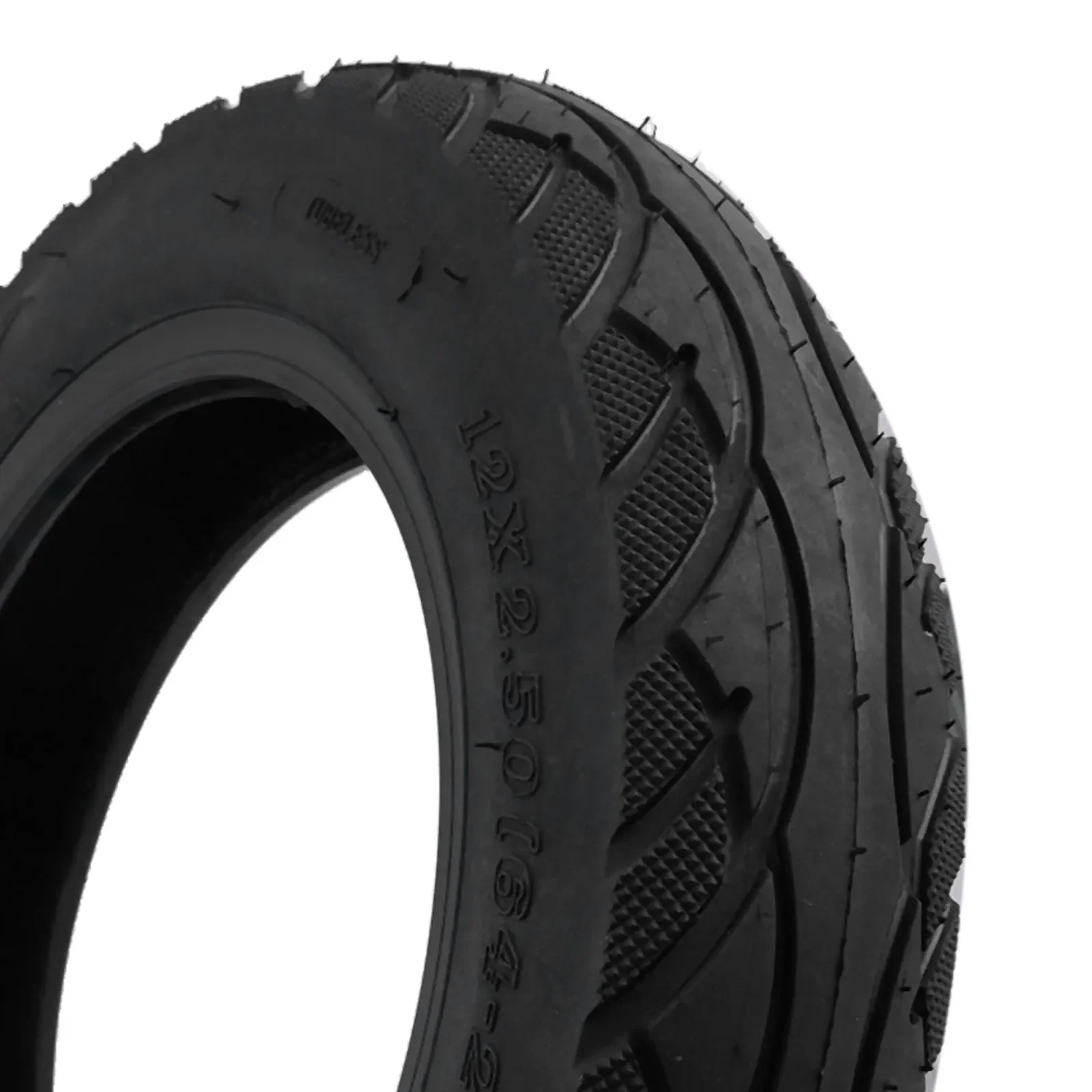 

For Electric Bike 12 Inch Tyre 12x2 50 Tubeless Strong Rubber Build For Enhanced Riding Experience On Scooters