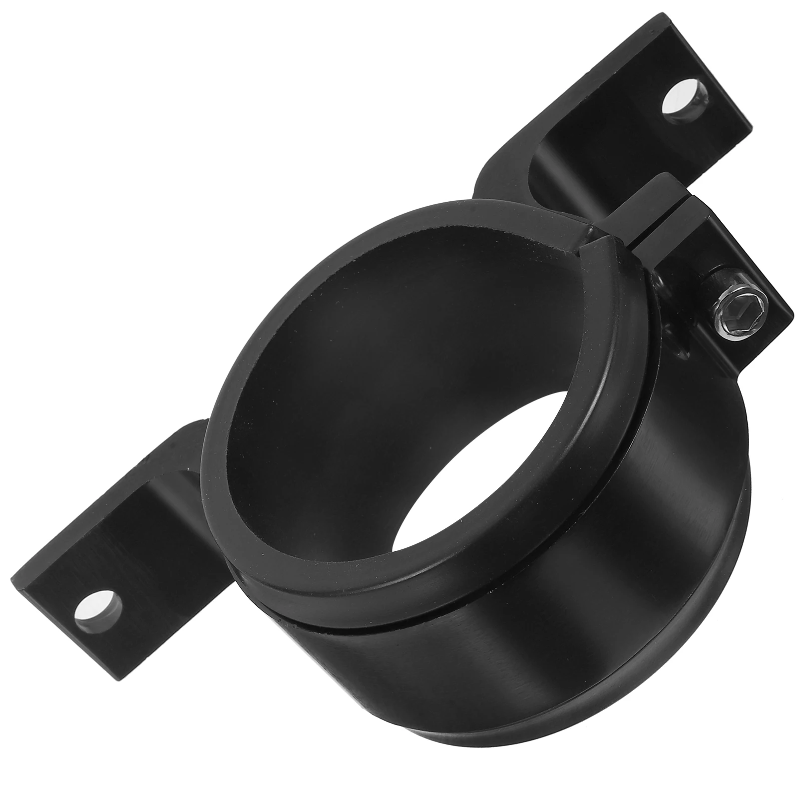 

Oil Pump Fixing Bracket 58mm Black Aluminum Mounts Fuel Pump Brackets Stable Placement Auto Modification