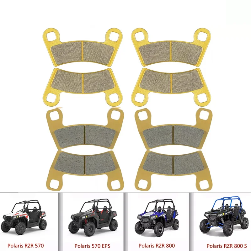 

FA456 & FA657 Front and Rear Brake Pads Fit for Polaris Razor RZR 570 RZR 800 RZR 900 RZR 1000 RZR S 800 900