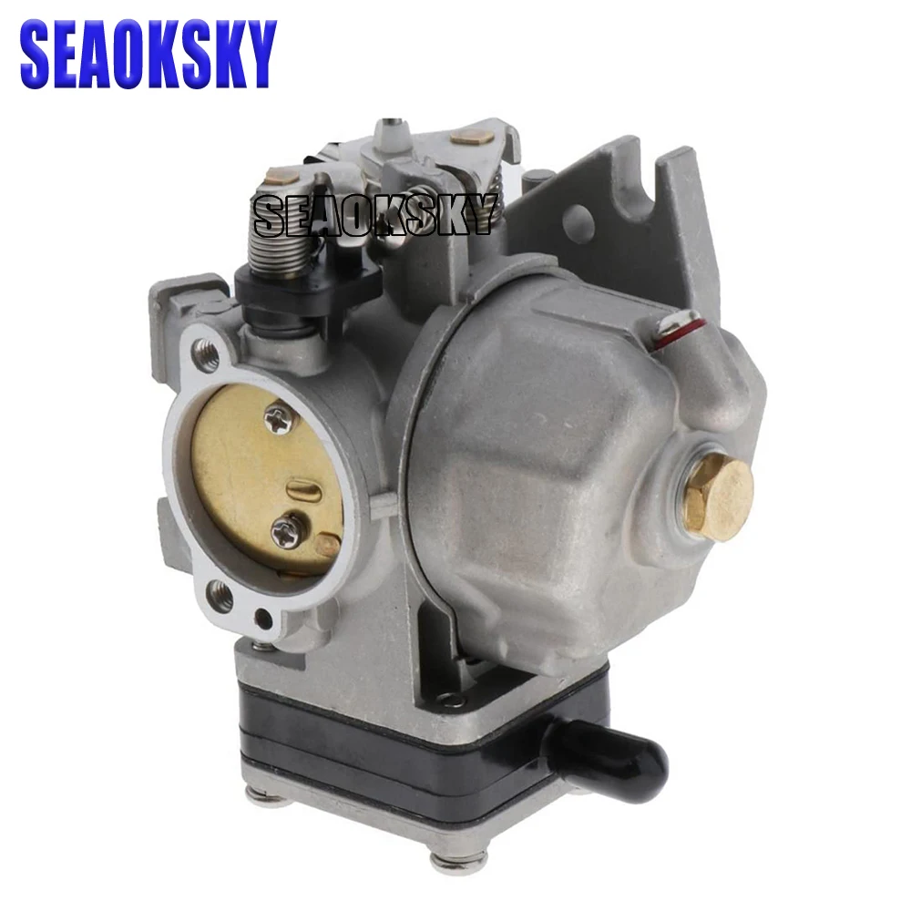 6E7-14301 Carburetor Carb Assy For Yamaha Outboard Motor 2 Stroke 9.9HP 15HP 6E8-14301-05 6E7-14301-04 684-14301 Boat Engine