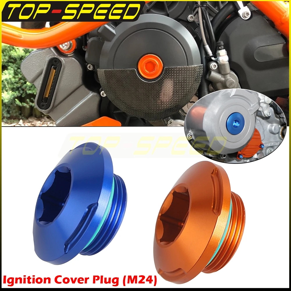ل 690 إندورو R 2008-2023 690 SMC R 790 890 Adventure/R 2019-23 FX350 GasGas 700 ES SM دراجة نارية M4 غطاء إشعال المحرك التوصيل