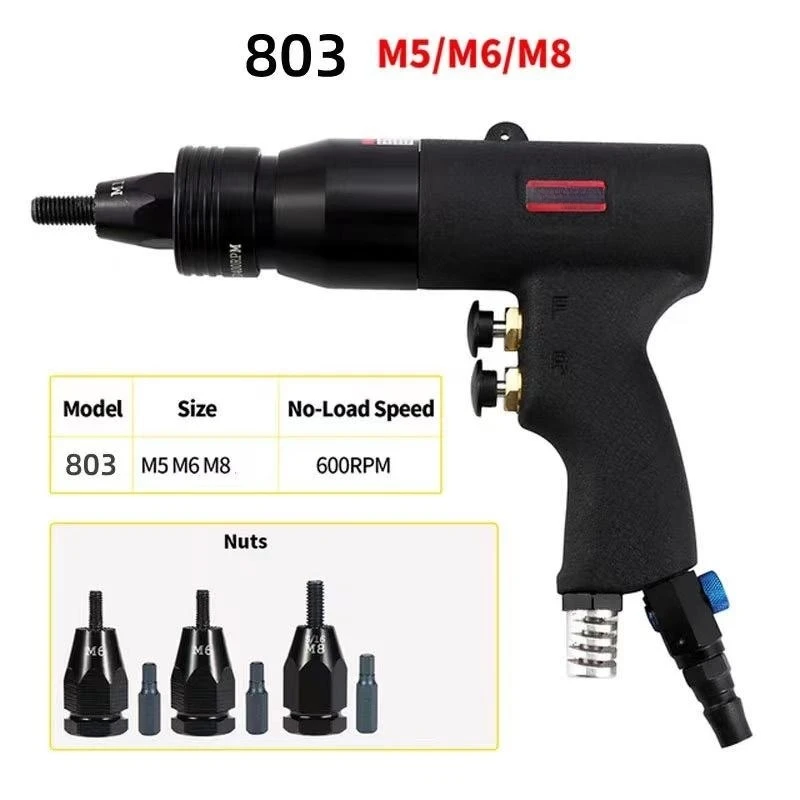 Efficient Portable Heavy Duty Pneumatic Hydraulic Riveting Machine Powerful Pneumatic Riveting Gun Pneumatic Riveting Nut Gun view 4