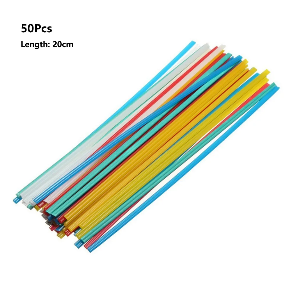 

Plastic Welding Polypropylene Rods Plastic Filler Welding Tool White,Yellow,Red,Blue,Green EACH 10PCS Heat Welding Compatible
