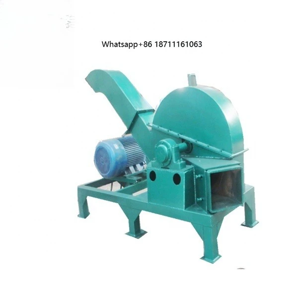 Industrial Wood Chipper Machine Horizontal Tree Stump Grinder Waste Wood Chipper