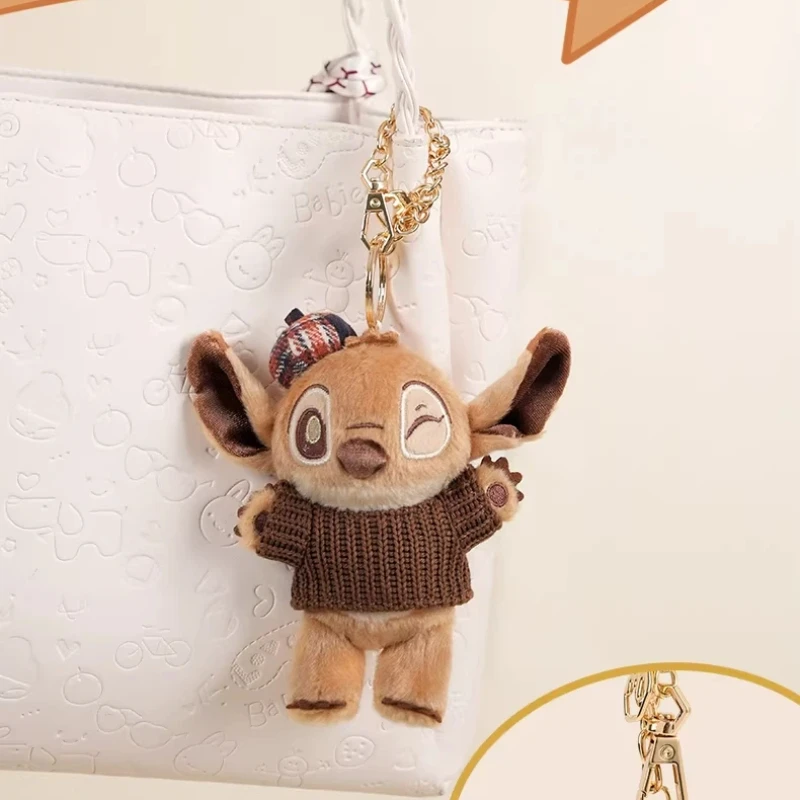 دمية ديزني ستيتش المحشوة من بوتديميل، سلسلة الشوكولاتة الدافئة للشتاء، لعبة محشوة، رفيق النوم، هدية للأطفال والفتيات، ديكور منزلي