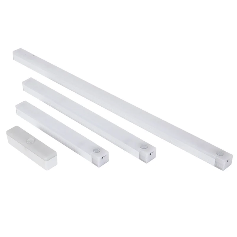 CMHI-LED Strip Light Rechargeable Motion Sensor Night Light Portable Sensor Cabinet Light Kitchen Stair Lighting