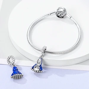 BATHING SILVER ACCOUNTING CHARM FOR WOMEN, CHAMELON, Avocado, MOON, SPINNING EYE, Original Pandora Bracelet, Pingente, Dangle Jewelry 10 Main Sales Pandora - №6