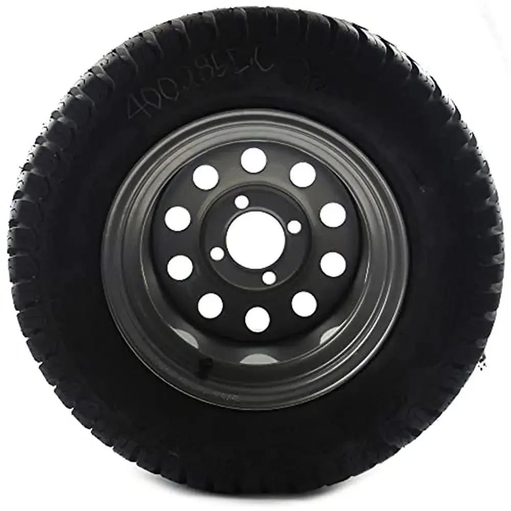 

Complete Rear Wheel Assembly 24x12x12 Turf Tread Tire SE2550 SE2734 SE2744 SE2750 SE2760HP Mowers OEM Part # 400285DC Metal