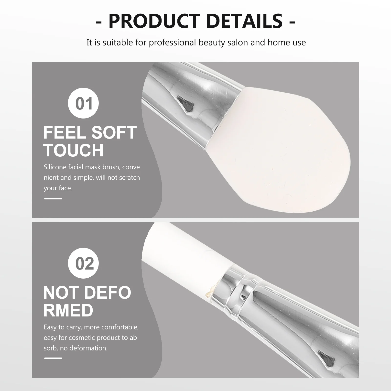 

Набор из 7 силиконовых кистей для нанесения масок, инструменты для домашнего и салонного использования, не царапающие кожу, с мягкими головками, набор аксессуаров для макияжа