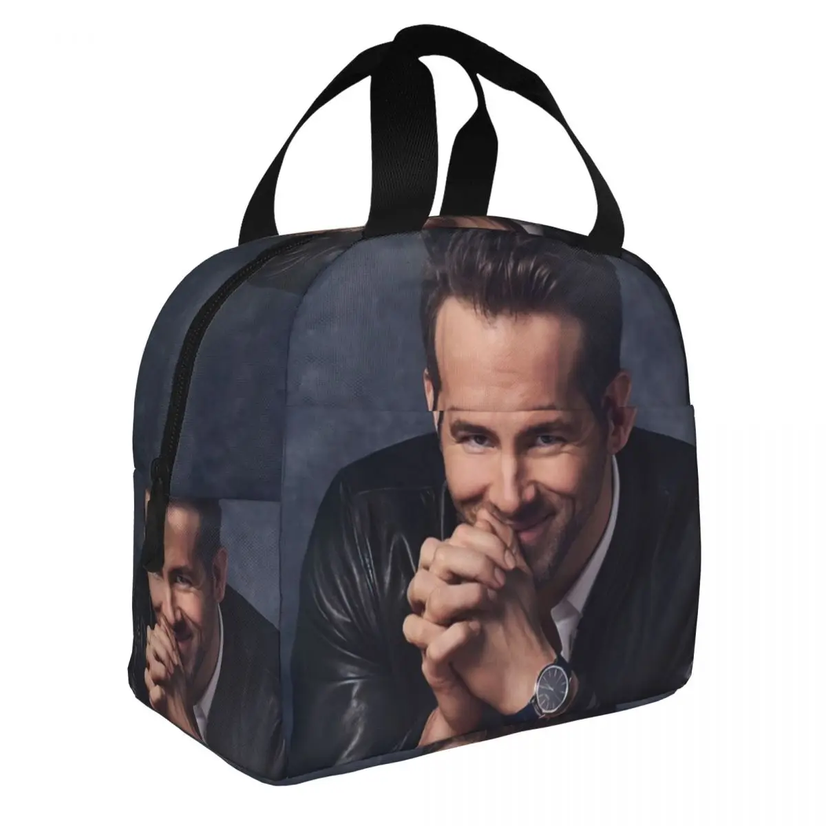 

Ryan Reynolds Lunch Bento Bags Portable Aluminum Foil thickened Thermal Cloth Lunch Bag for Women Men Boy