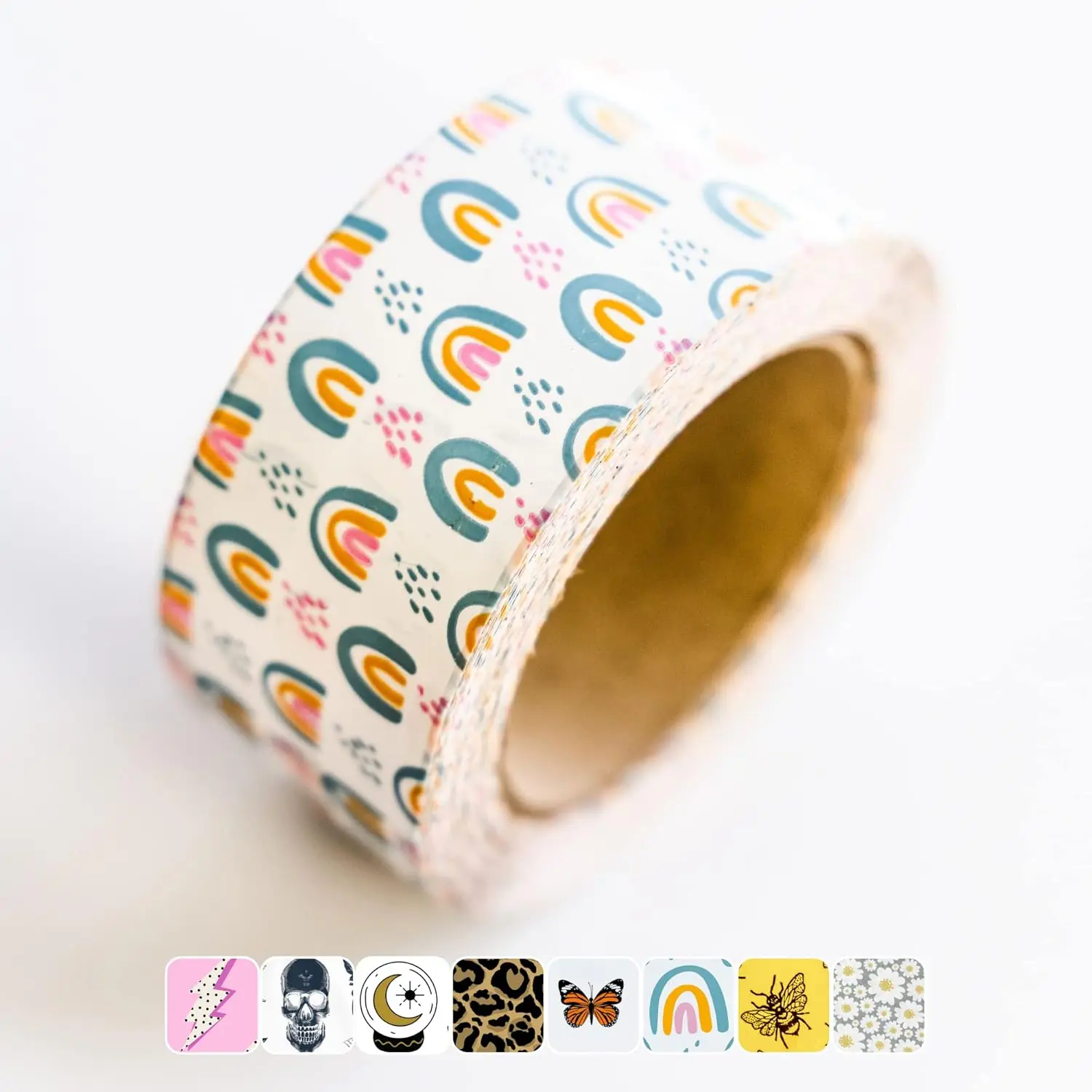 

Decorative Packing Tape - 2 Inch x 110 Yards (330 Ft) - Easy-to-Use Cute Shipping Tape for Small Businesses - Tear-Resi