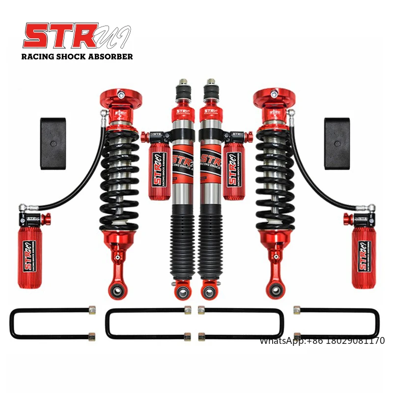 Zawieszenie sprężynowe STR 4x4 off road regulowane amortyzatory coilover dla Tundra
