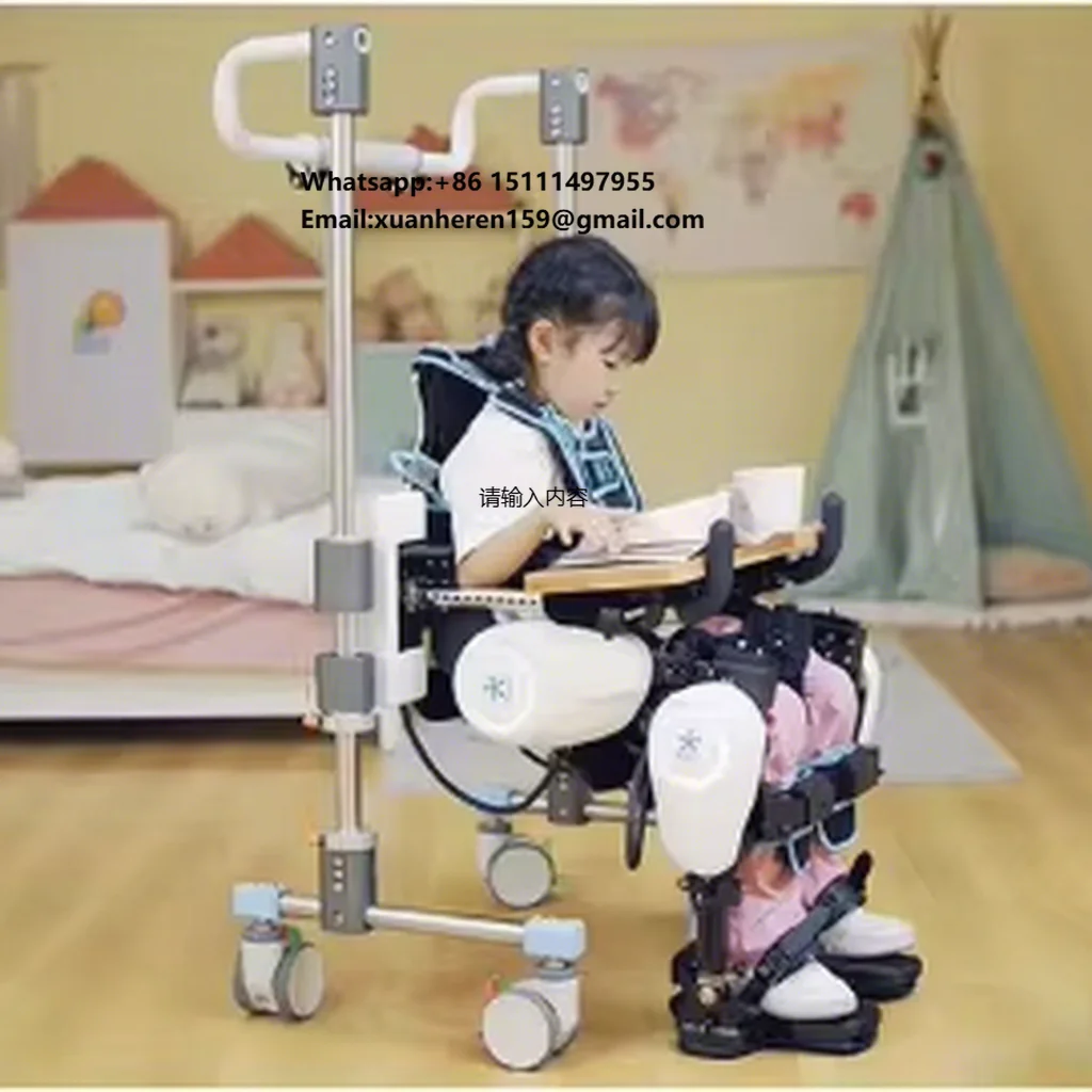 Flexible and Ergonomic Medical/houshold Exoskeleton Robot Walking Device for Assisting Walking/standing