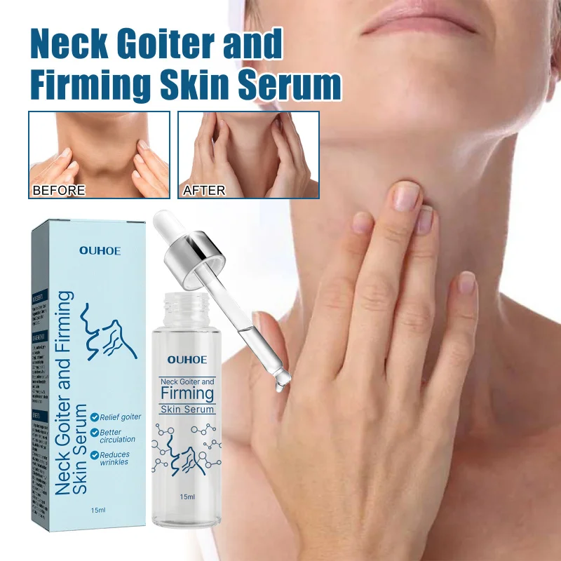 

Neck Firming Serum - Tightening & Smoothing Treatment To Help Reduce Fine Lines & Improve Skin Elasticity - Daily Use