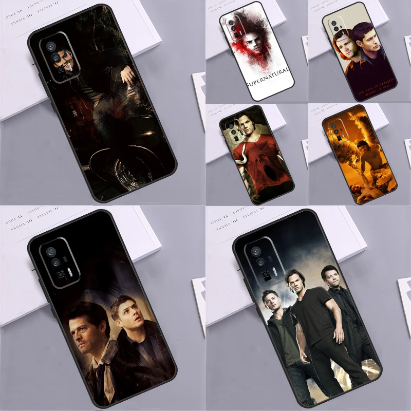 SUPERNATURAL SAM DEAN CASTIEL Case For Xiaomi POCO F5 X5 X3 Pro M6 M5 M5s F3 F4 X4 GT 12X 12T 11T Pro 12 13 Lite Coque