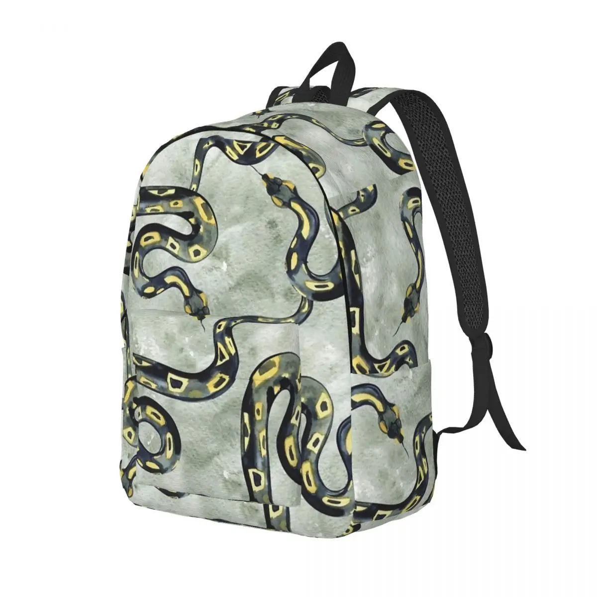 Mochila de cobra para jardim de infância, escola primária estudante Bookbag, menino e menina, mochila de lona infantil, leve