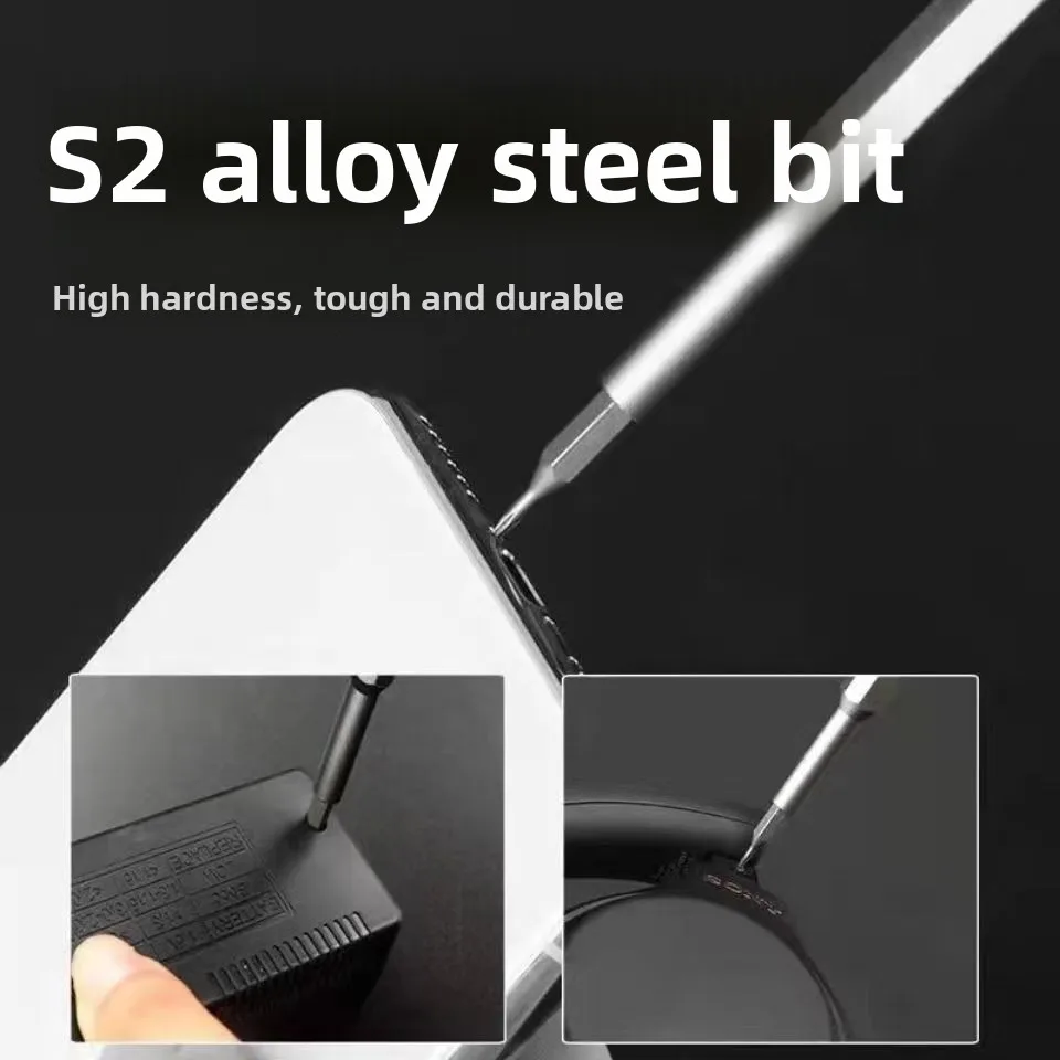 طقم مفك برغي 25 في 1 مفك براغي Se سداسية رأس مسطح مفك مغناطيسي رأس آيفون PC WatchCameraGlasses #4