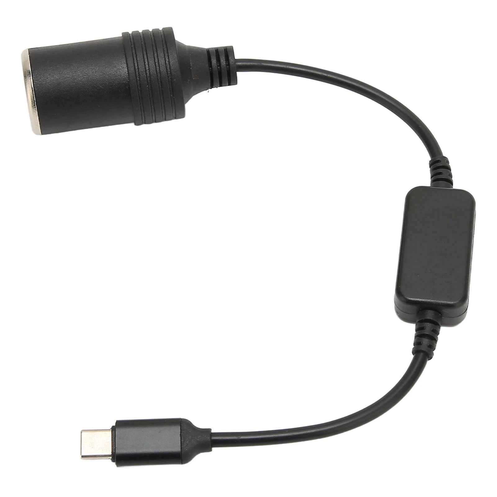 5V USB C To 12V Car Cigarette Lighter Power Adapter Car Electronics Supplies Plug and Play Male To Female for Car Recorder