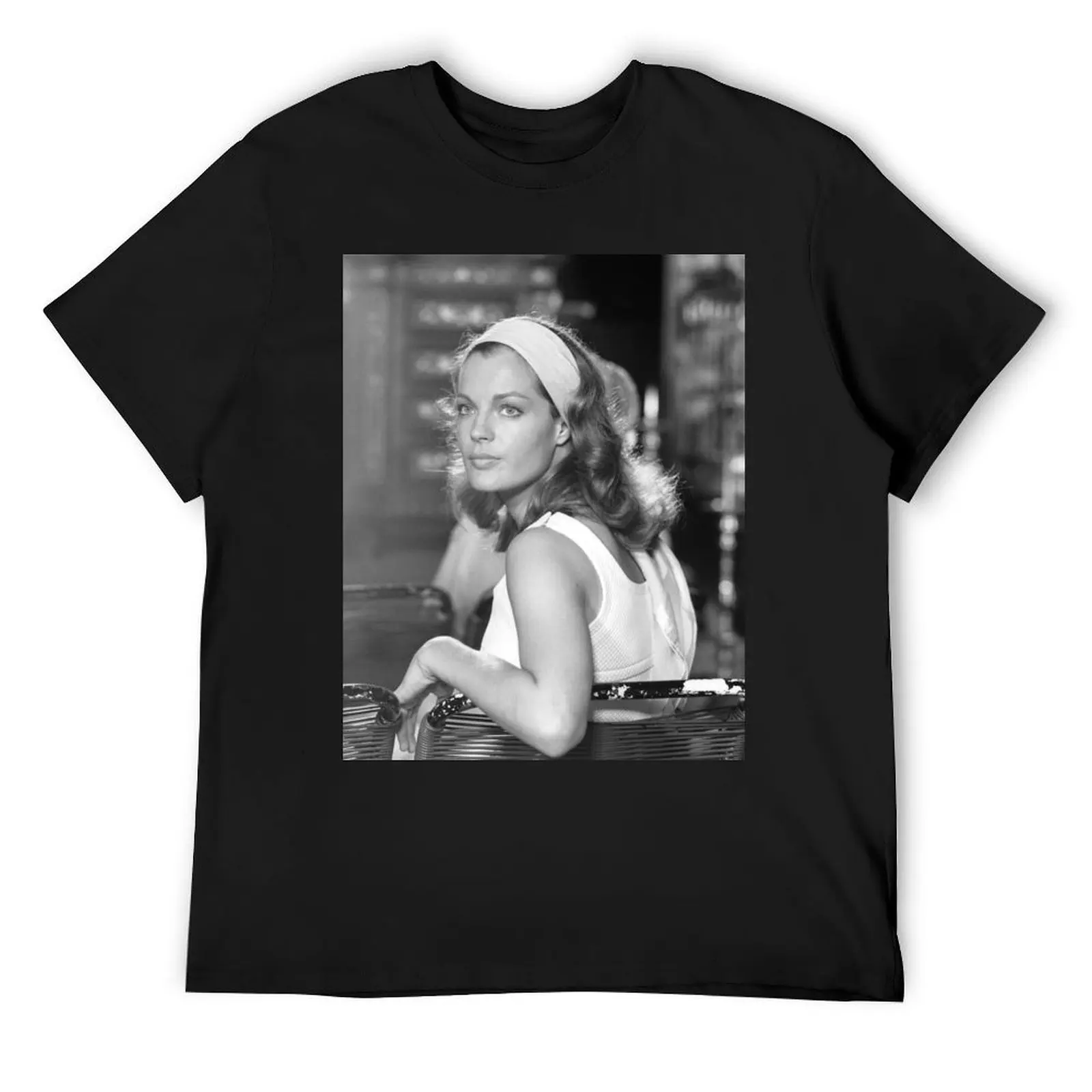 Romy Schneider T-Shirt sports fans oversizeds vintage anime shirt quick drying mens t shirts top quality