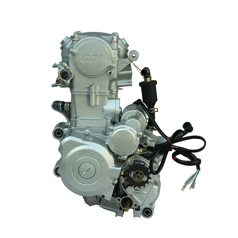 ZS Zongshen CB250 250cc Motorcycle Engine Water-Cooled 4 Reverse Two-Wheeled Off-Road CDI Electric Assembly For Three-Wheeled