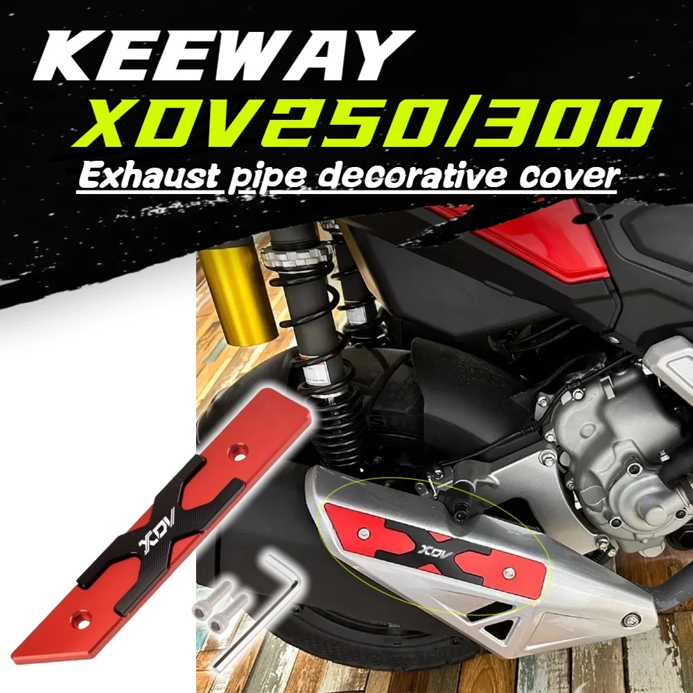 

For KEEWAY XDV300 XDV250 Vieste XDV 300/250 exhaust pipe decorative cover muffler guard