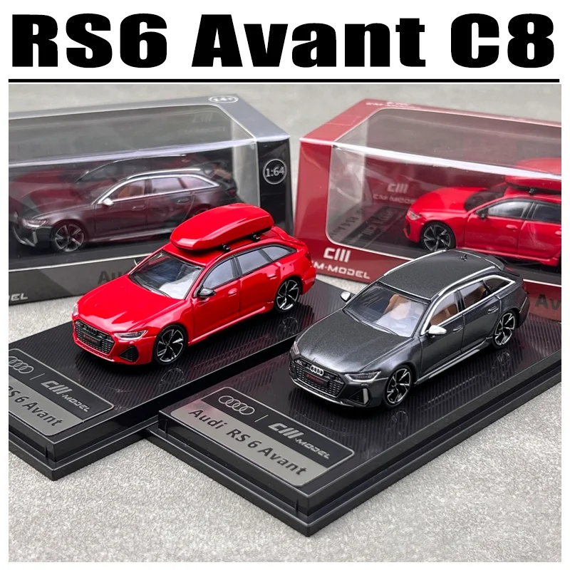 

CM 1/64 RS6 Avant C8 Alloy Toy Motor Vehicle Diecast Metal Model Gifts