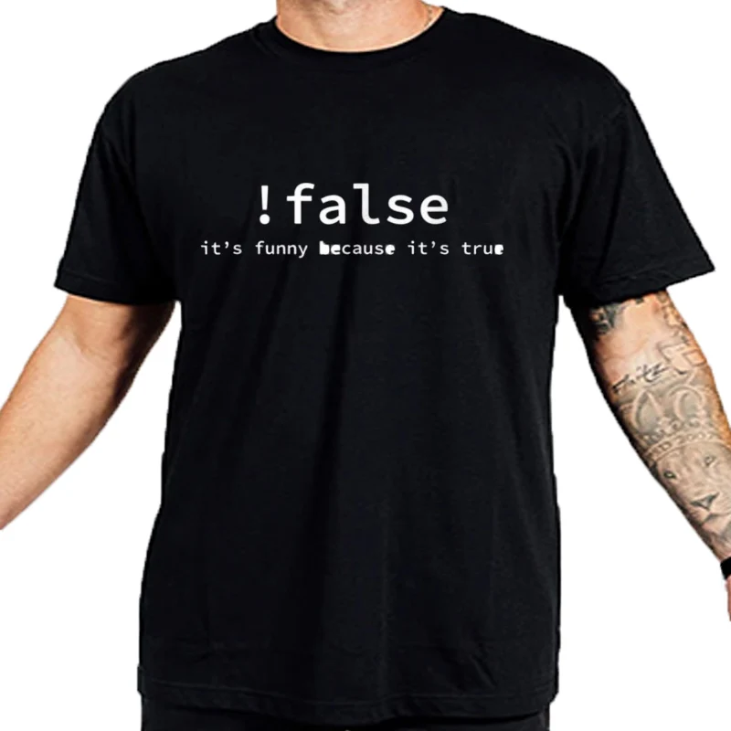 T-Shirt amusant pour hommes, en coton, avec fausse programmation et codage, pour programmeurs, famille, imprimé, Style S