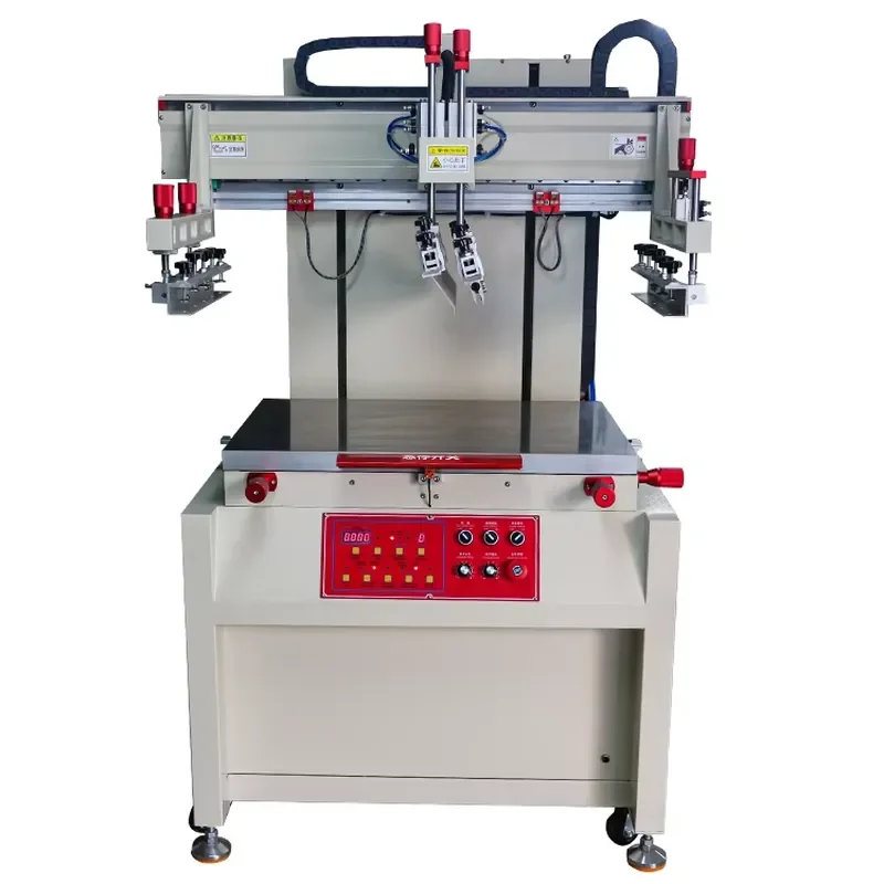 High Precision Semi-Automatic Silk Screen Printer New KC PS-6080V for Plastic and Paper Label Printing