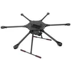 FPV LX1100 Full Carbon Fiber 1100mm Hexa-Rotor Frame X-Roter 80A ESC PX4 Pixhawk Flight Control Drone Frame