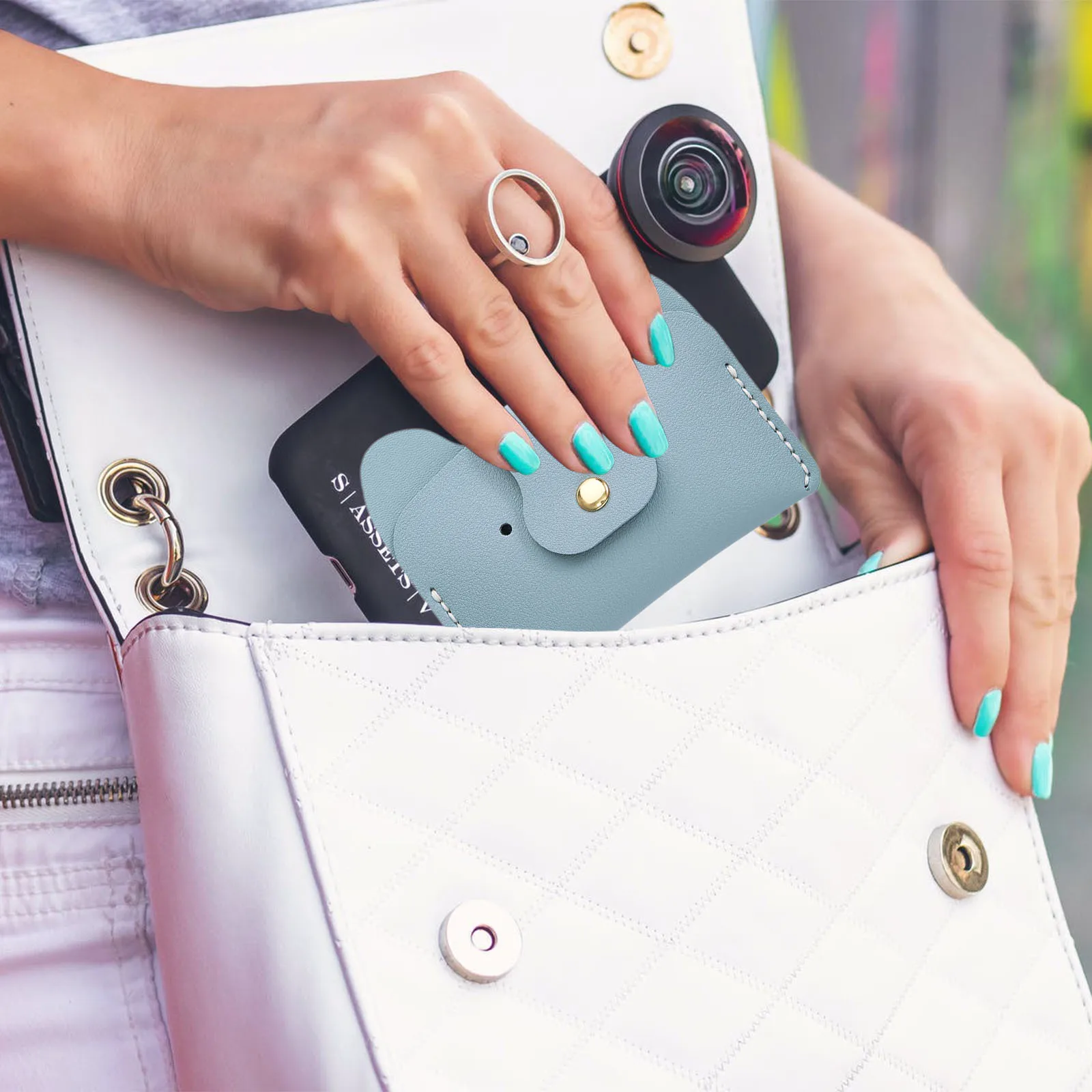 

1Set Small Dog PU Coin Purse Making Kit Cartoon DIY Craft Supplies Alloy Materials Creative Gift for Women