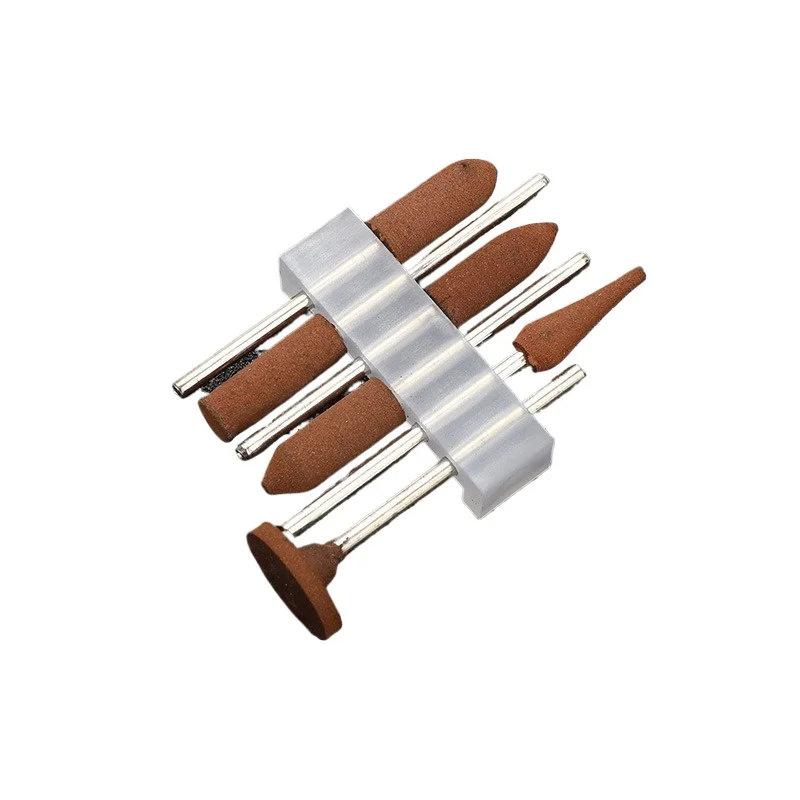 

Набор мини-инструментов для шлифовки: насадка-щетка 3 мм, шлифовальный круг, аксессуар для полировальной машины, коричневый шлифовальный круг