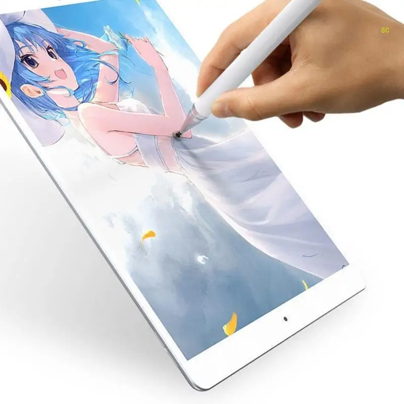 Penna capacitiva per disegno a matita capacità Penna a per tablet con penna stilo 2 in 1 Dropship