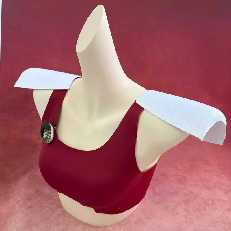 

1pair Invisible Broad Square Shoulder Enhance pads DIY Extra Wide Shoulder Pads Suits Support Pads Stage Cosplay Accessories