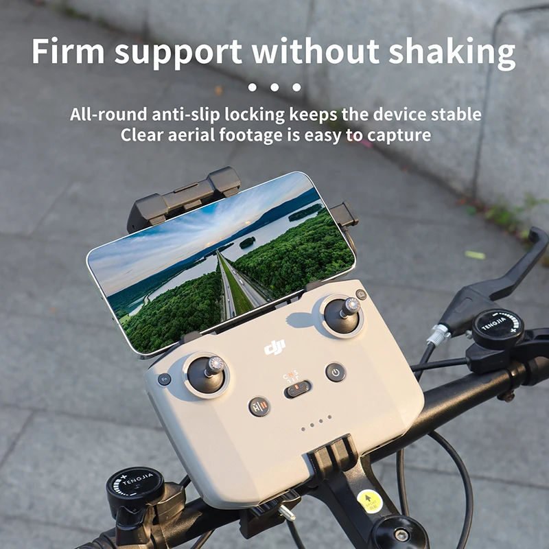 ل DJI Flip/NEO/Mini 4/3 Pro Air3/3S Mavic 3 Pro الطائرة بدون طيار دراجة قوس RC-N1/N2/N3 التحكم عن بعد دراجة المقود حامل قصاصة
