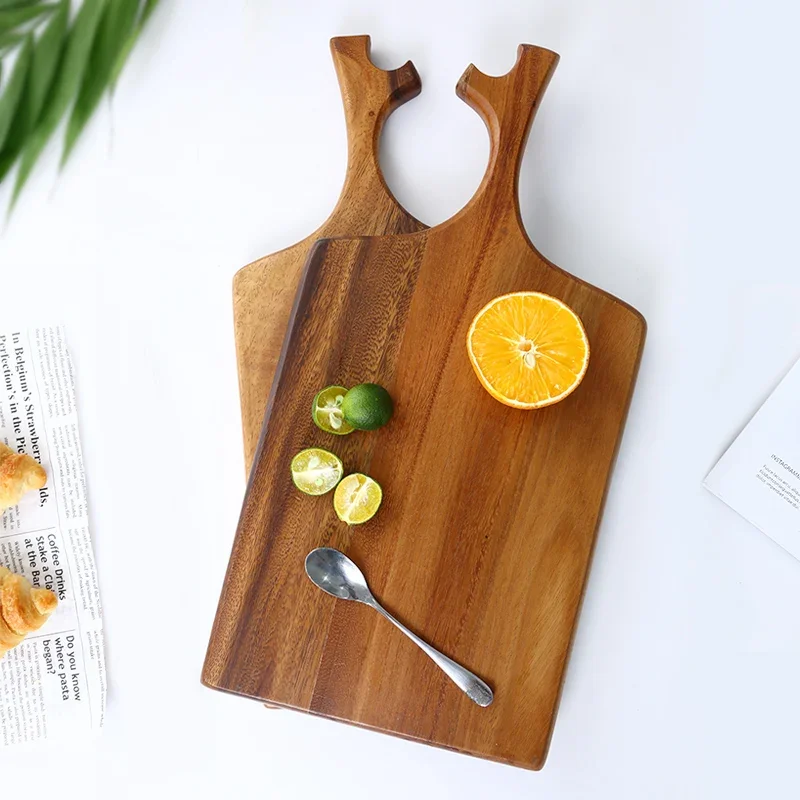 Wood Steak Board Tray, Household Sushi Board, Bread Chopping Board, Pizza Board, Wooden Plate, Tableware