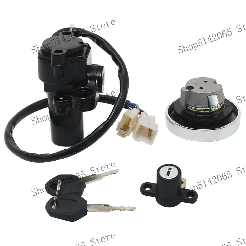 

Ignition Key Switch Fuel Gas Cap Seat Lock Kit For Yamaha XVS950 V-Star Tourer 3D8-82501-01-00 4NK-24602-20-00 26P-W8250-10-00