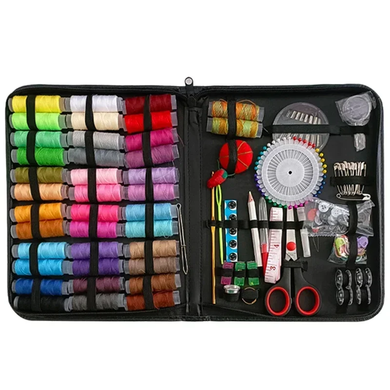 

Sewing Kits DIY Multi-function Portable Sewing Box Set for Hand Quilting Needle Thread Stitching Embroidery Sewing Accessories