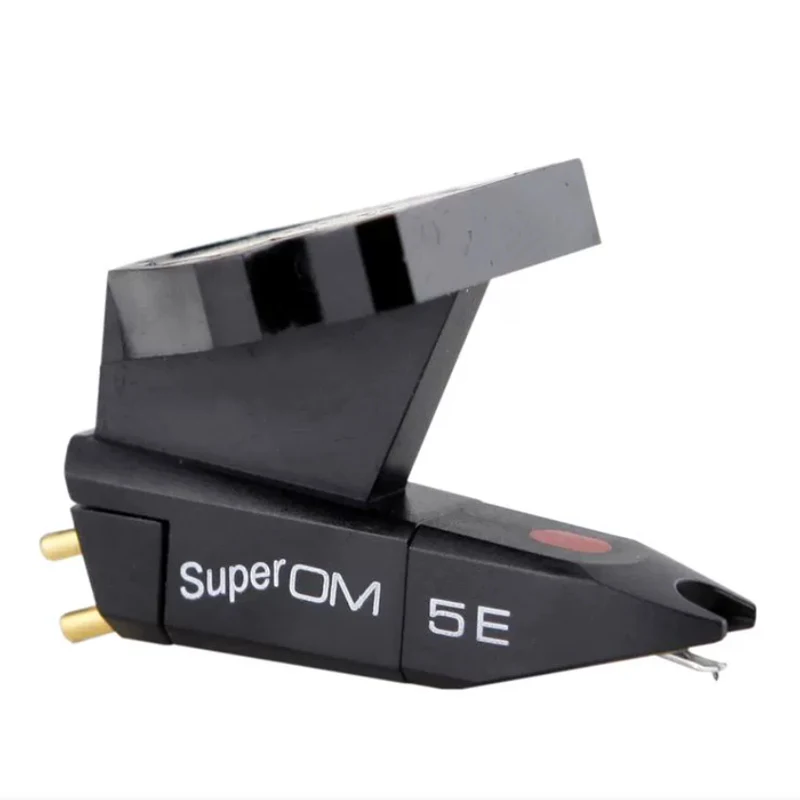 

Super OM 5E Turntable MM Cartridge LP Vinyl Fever Sound Player Vintage Gramophone Record Player Black Color