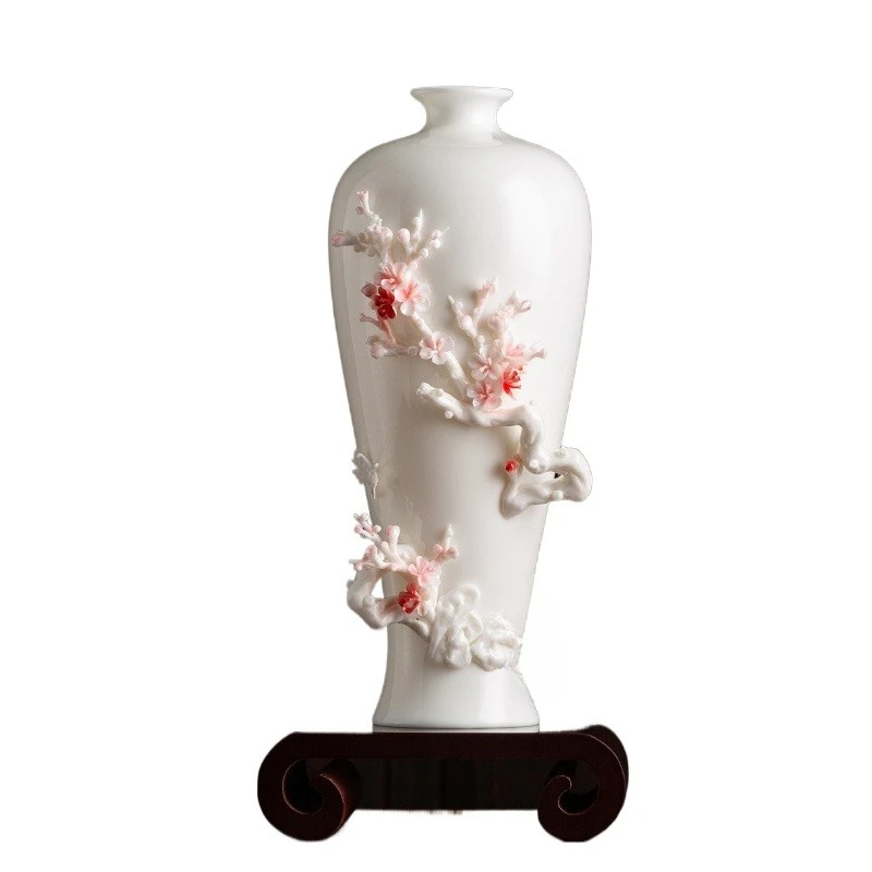 

Ceramic vase ornament, high-end light luxury high-end TV cabinet Bogu rack housewarming gift