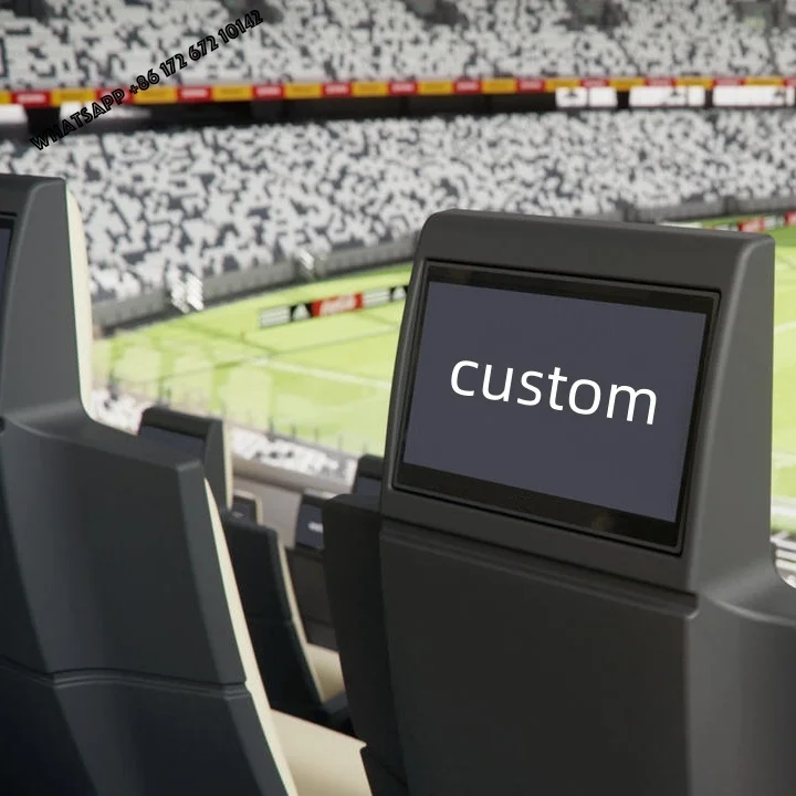 Custom Brand New High Brightness Outdoor Soccer Field Lcd Backseat  for Review the Replays of the Most Exciting Actions