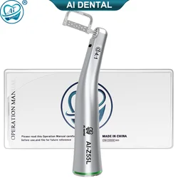 Dental Contra Angle Handpiece AI-Z55L 4:1 Reduction Vertical Reciprocating LED Low Speed Singer Water Spray NO saw blade