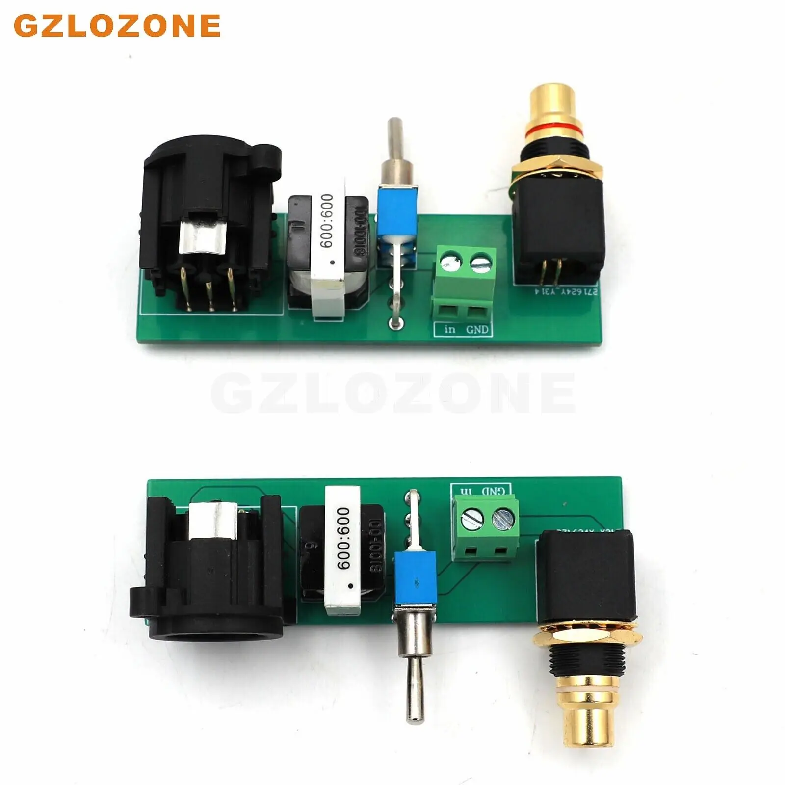 Une paire asymétrique à la carte de sortie XLR Balchoses-Conversion passive (B6-46)