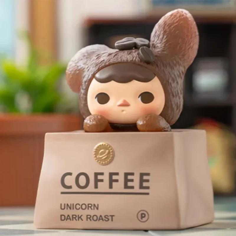 

POP MART PUCKY Rabbit Cafe Series - Kawaii Anime Blind Box Toys Mystery Box Mistery Caixa Action Figure Surprise Cute Model