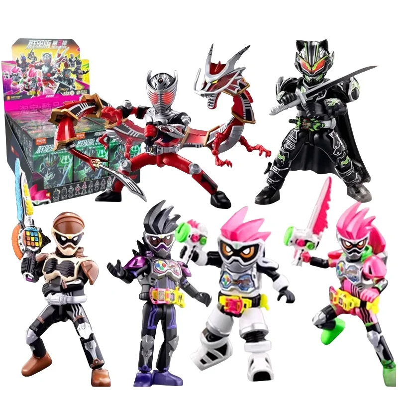 

Original Kamen Rider Wild Games Series Blind Box V3 Galaxy Version Toys Tycoon Action Figure Dragon Knight Figurine Model Decor