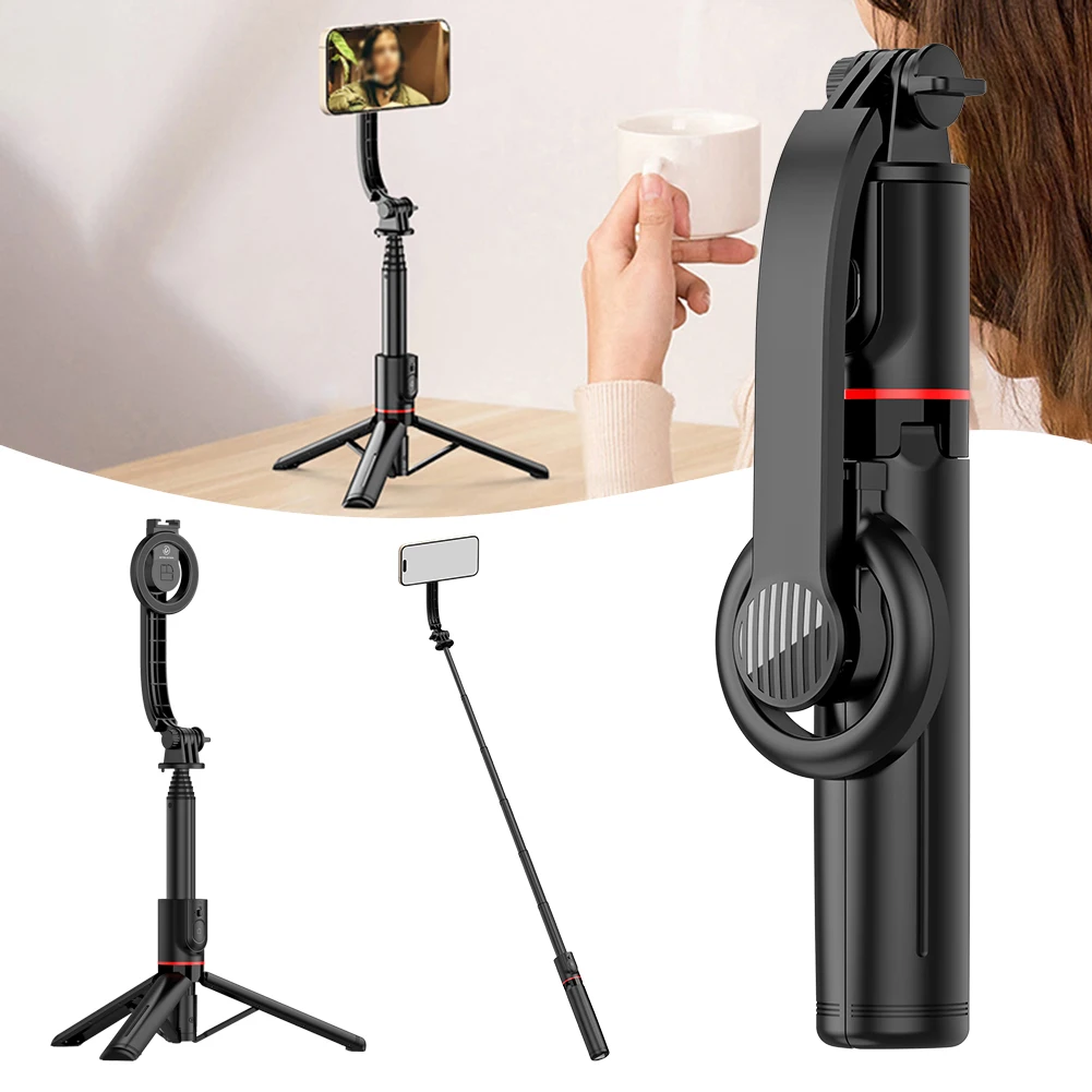 Trépied de perche à selfie magnétique en alliage d'aluminium, perche à selfie durable pour mariage et voyage, degré d'usure