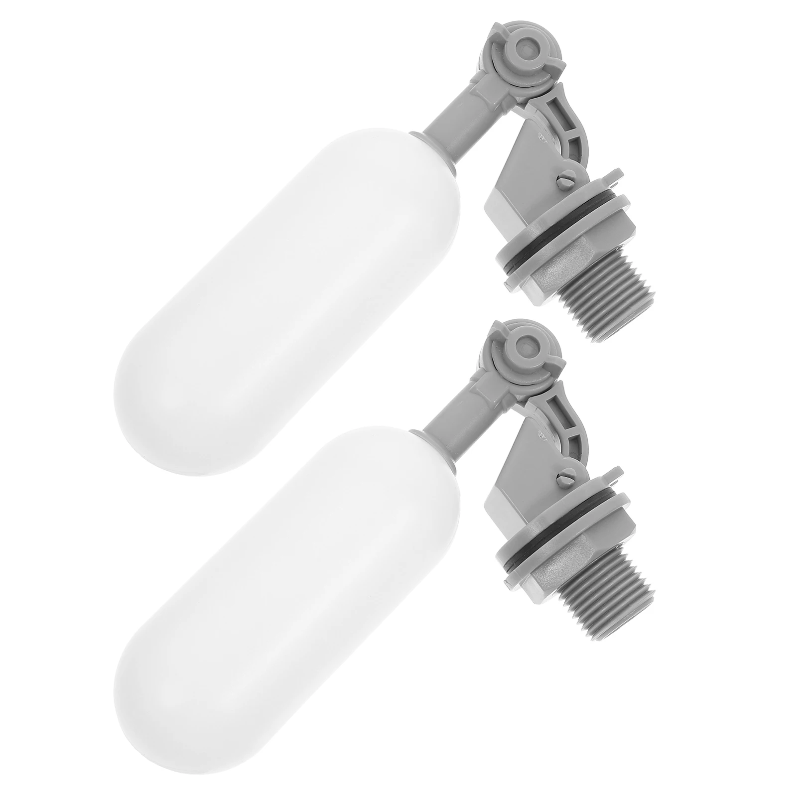 2PCS Float Valve Adjustable Flow Automatic Water Level Control Valves Aquarium Pond Chicken Ball Stable Controller Plastic Tanks