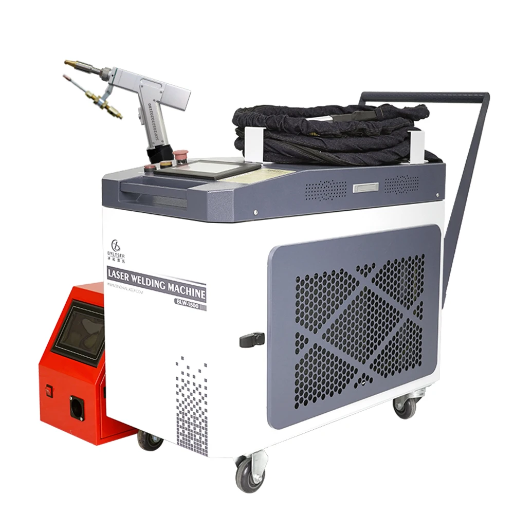 Máquina de soldadura láser portátil 3 en 1 de 1000W, 2000W, 3000W para corte, soldadura y limpieza de acero, metal, acero inoxidable y aluminio - Precio