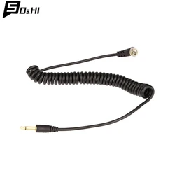 3.5mm to Male PC Flash Sync Cable Screw Lock for Trigger Studio Light